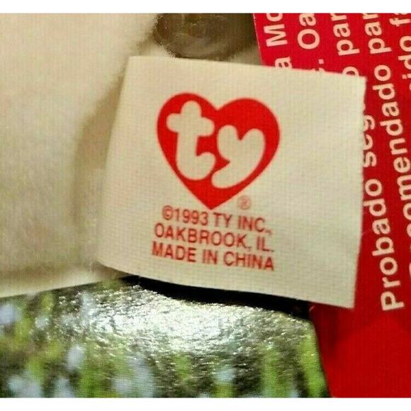 Ty Beanie Babies Maple The Bear w Errors NIB McDonalds Charities Rare & Retired - Picture 8 of 8